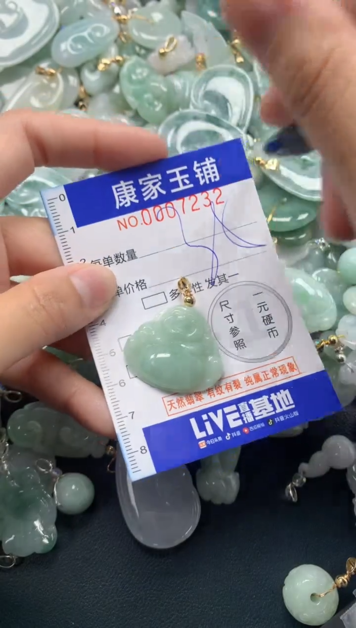 颈饰未镶嵌翡翠7232