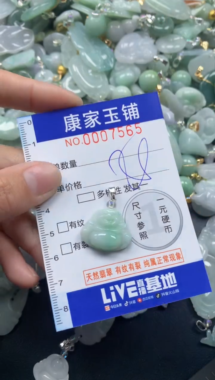 颈饰未镶嵌翡翠7565