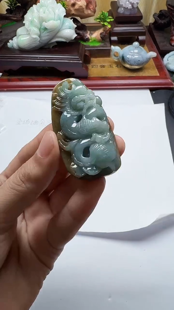 吊坠(不含链)未镶嵌翡翠1