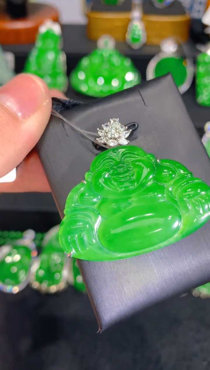 【闪购商品】翡翠颈饰银S925镶嵌一季