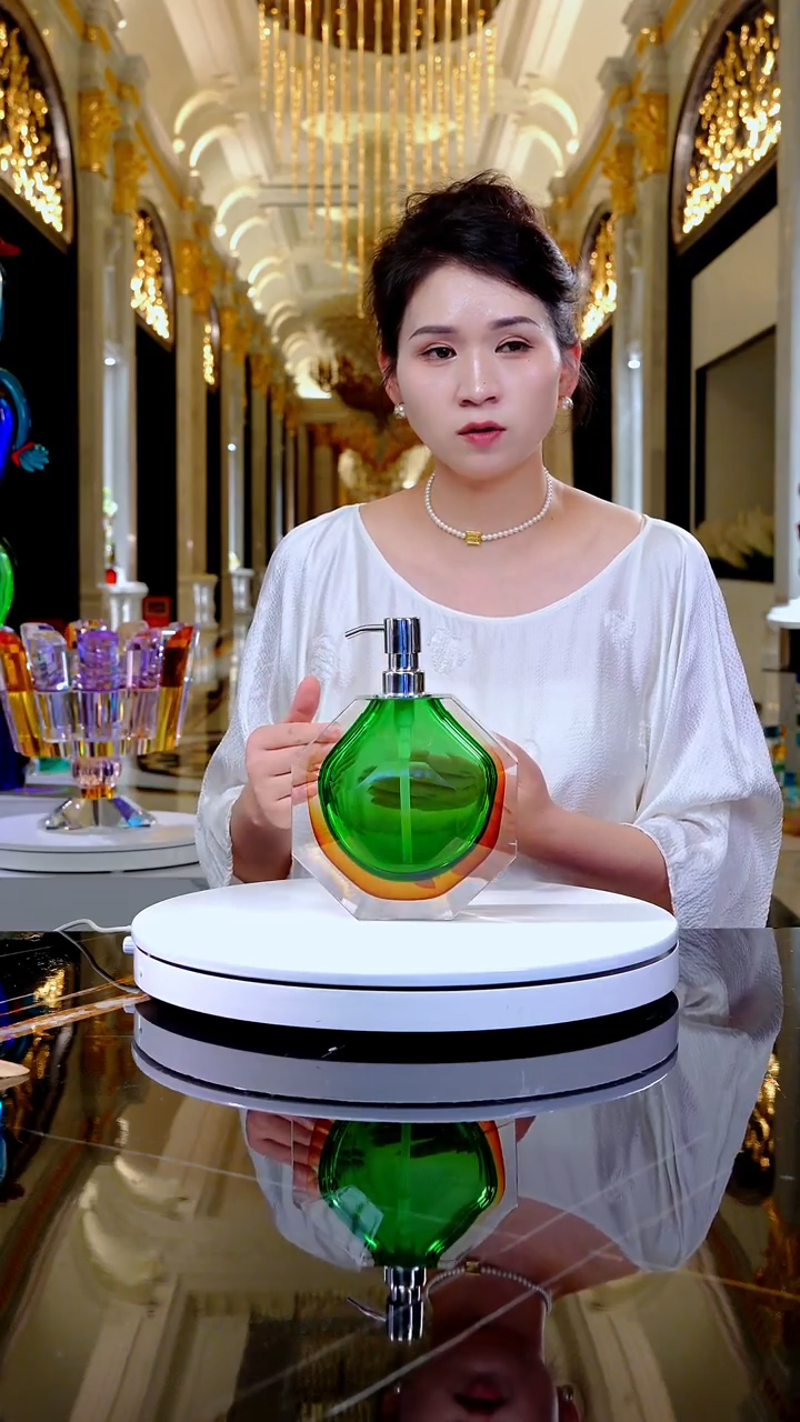 摆件琉璃YB02766琉璃洗手液瓶