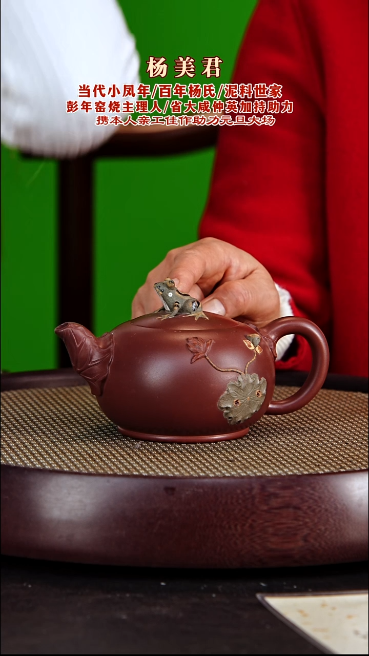 茶壶紫砂紫砂壶杨美君