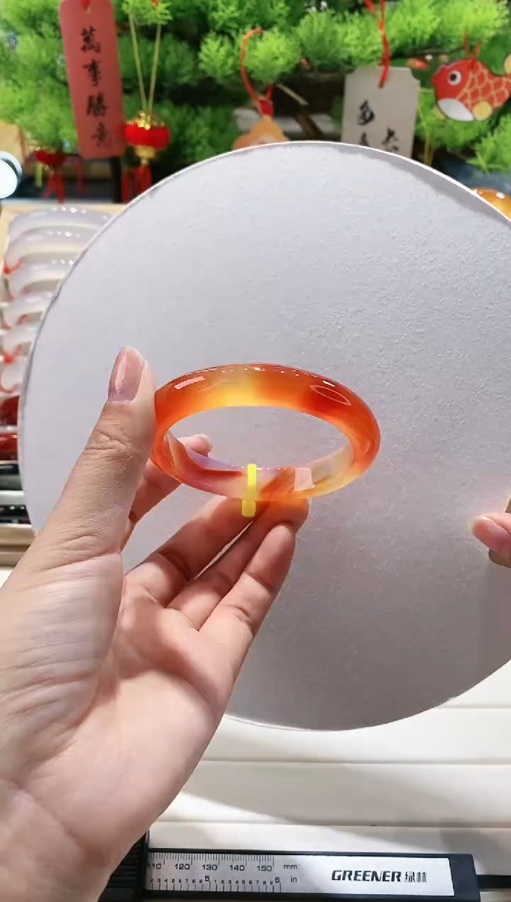 【闪购商品】玛瑙/玉髓手镯未镶嵌89-55.3