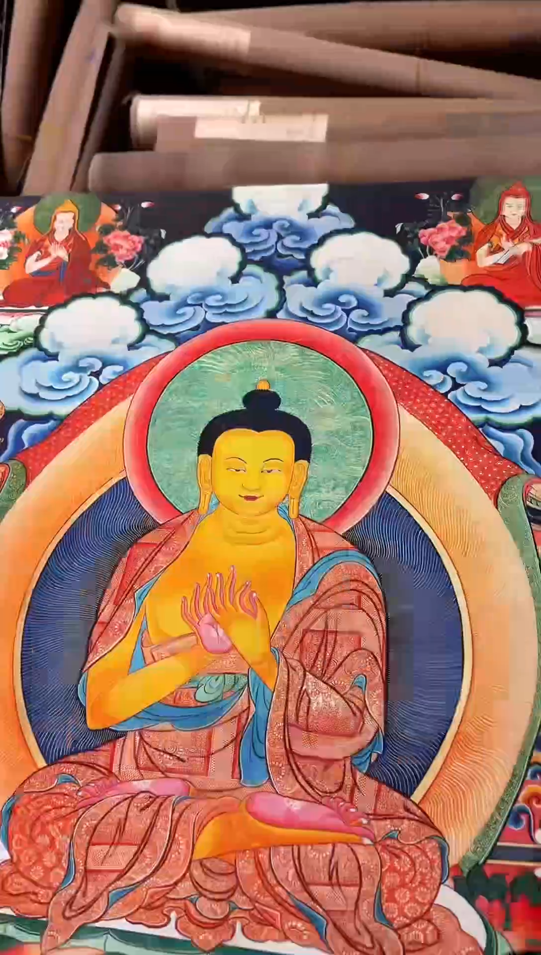 卷轴画东东唐卡tk16