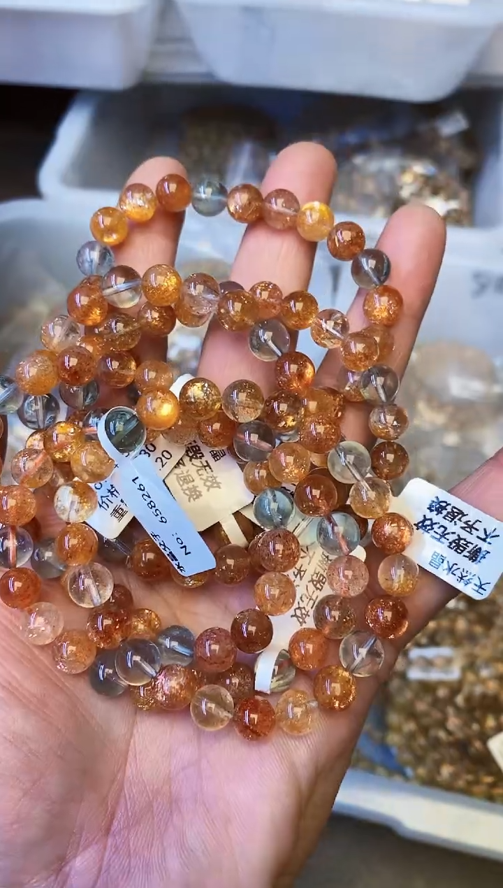 【闪购商品】手链未镶嵌长石133 阿鲁沙8mm 多样性发其一