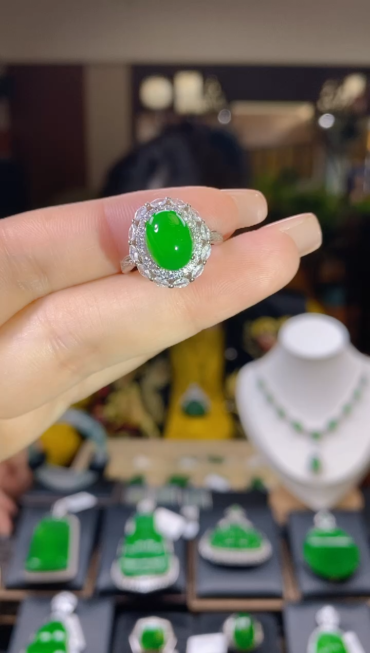 【闪购商品】翡翠戒指未镶嵌翡翠戒指