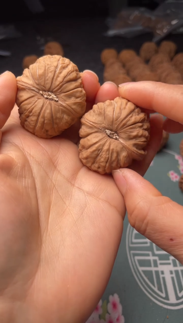 把件文玩核桃w182  南瓜墩 40尺