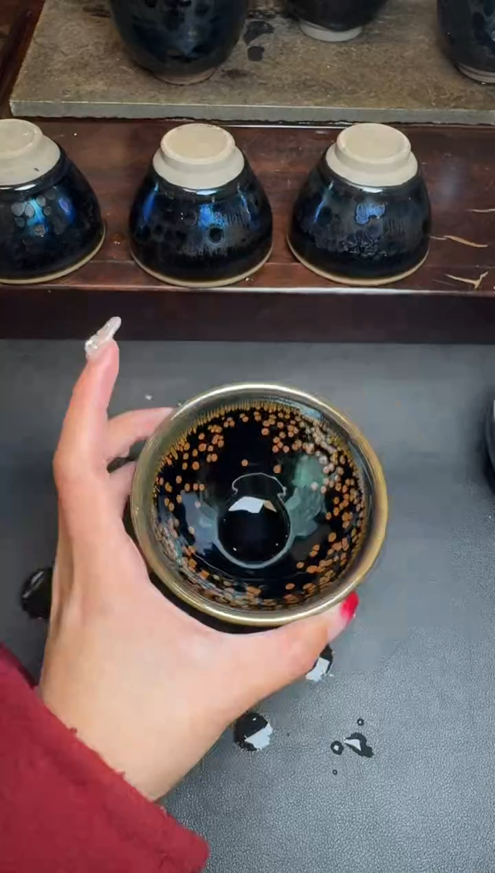 【闪购商品】茶盏建盏故事徐祖亮极曜44
