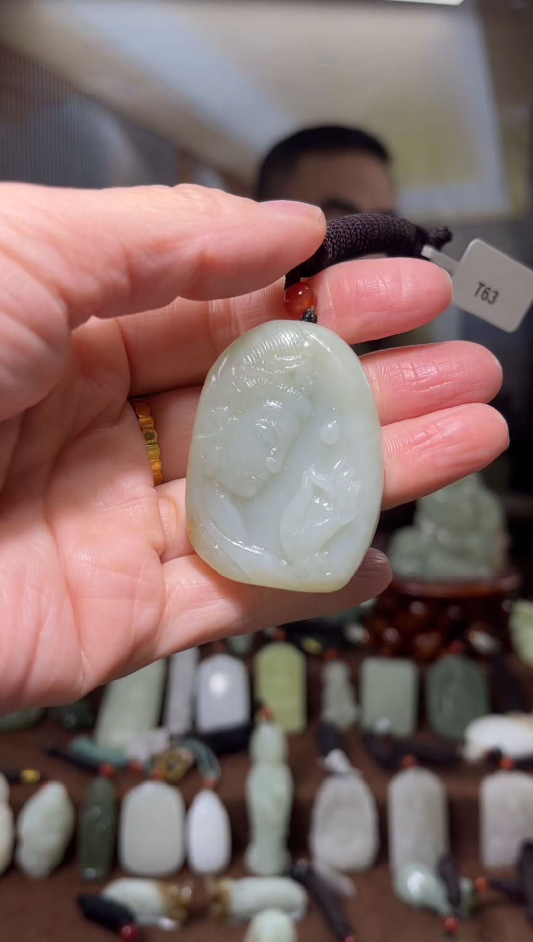 颈饰未镶嵌和田玉·