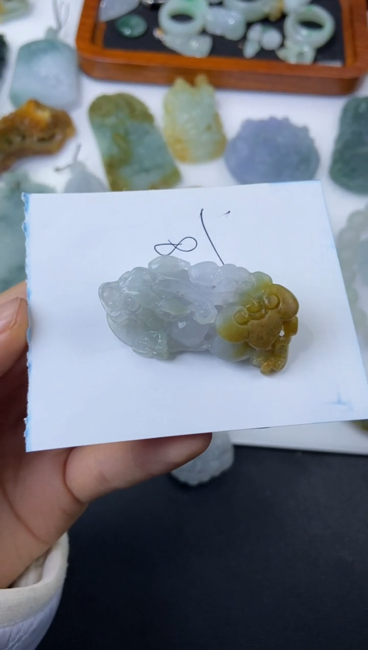 【闪购商品】定制翡翠未镶嵌皮球