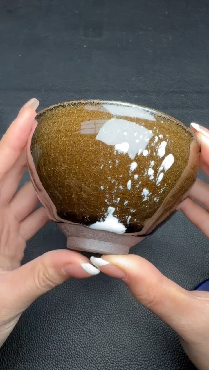 【闪购商品】茶盏蔡炳昆柴烧盏60