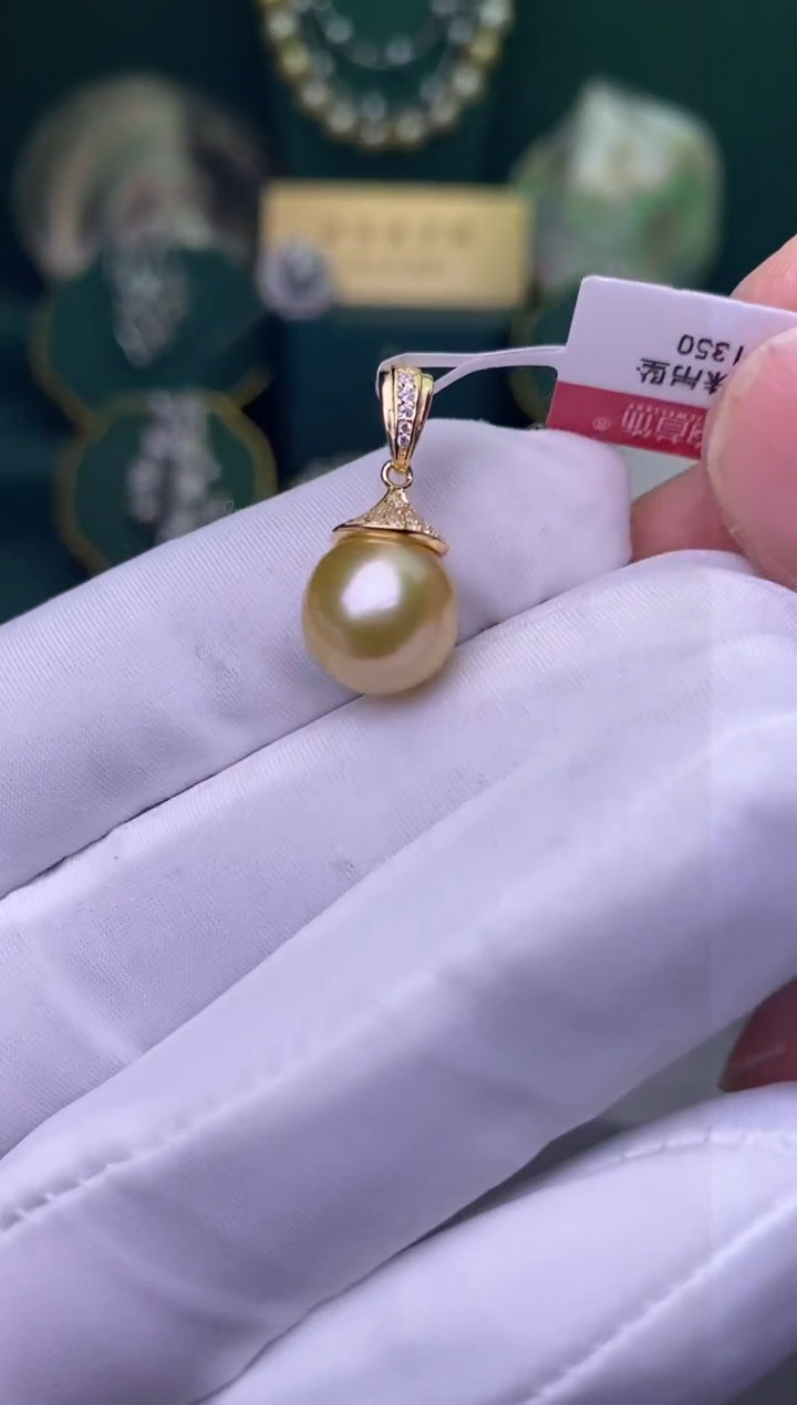 【闪购商品】海水珍珠颈饰银S925镶嵌11