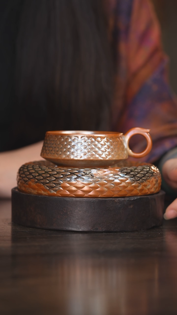 【闪购商品】杯32柴房陶瓷柴烧盖碗