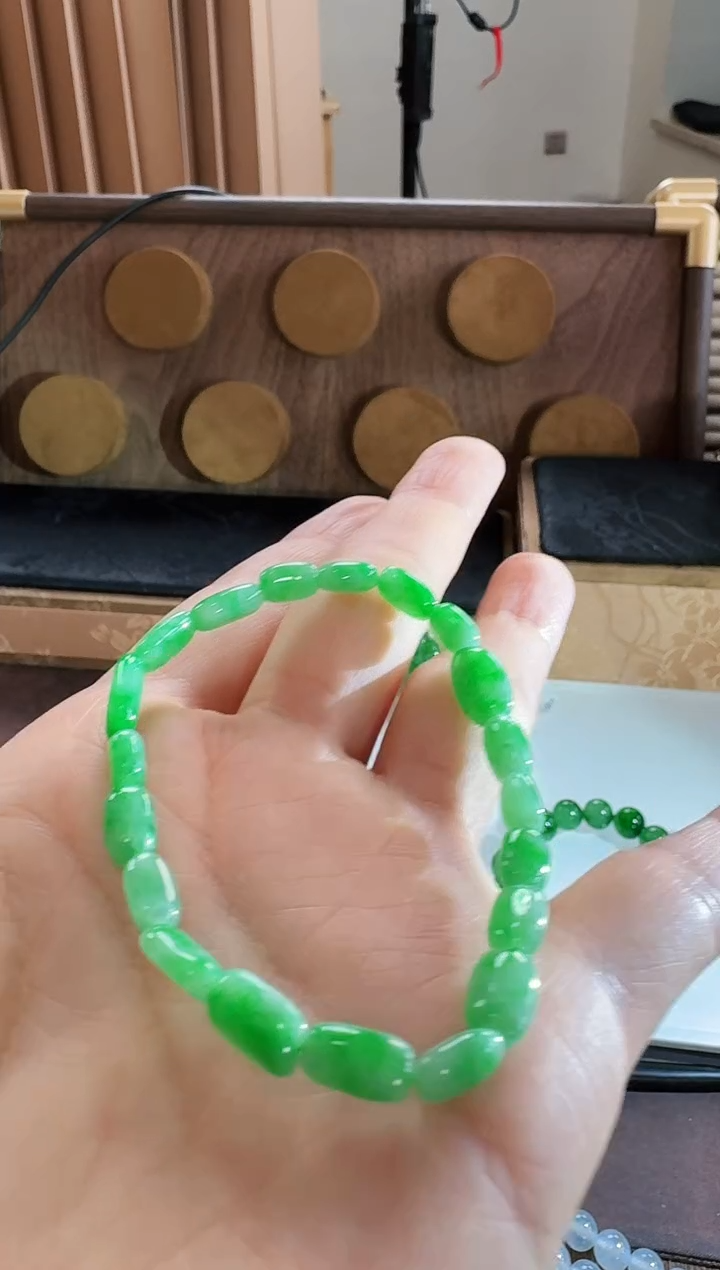 未镶嵌手链翡翠手串