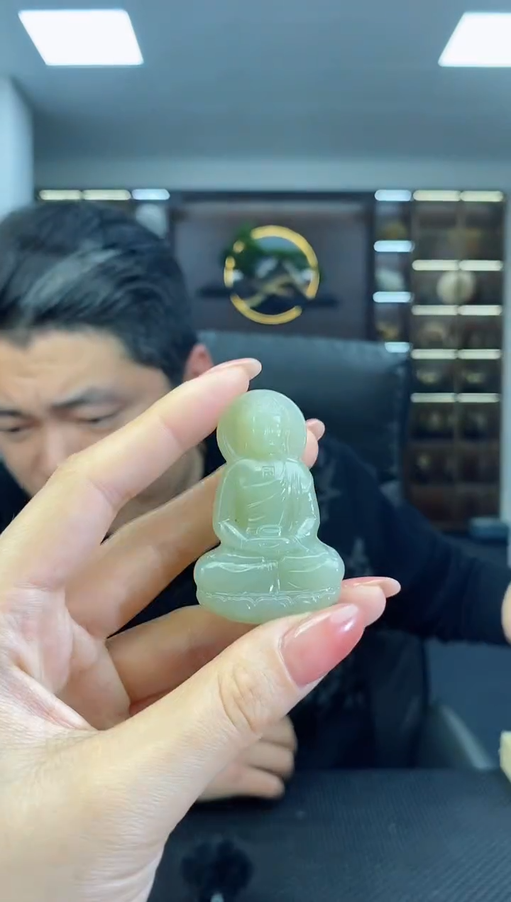 【闪购商品】和田玉颈饰未镶嵌释迦牟尼佛