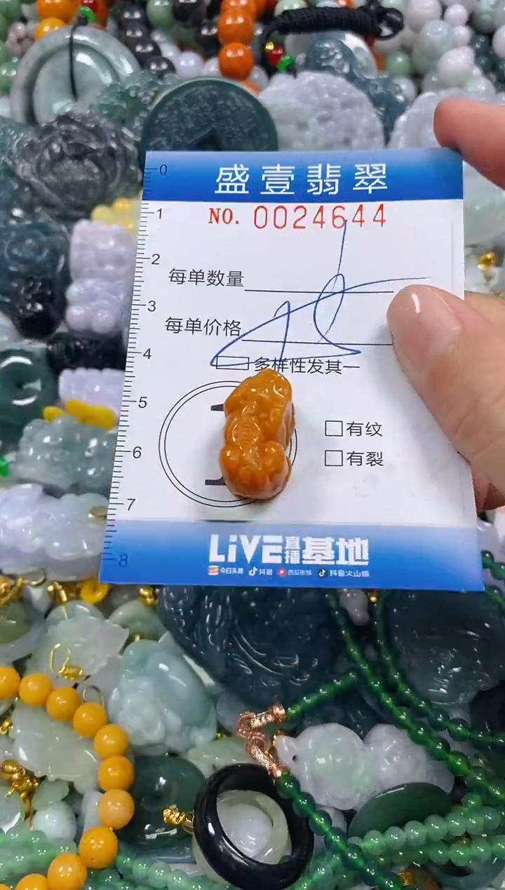 颈饰未镶嵌翡翠闪购0024644多样性发其一