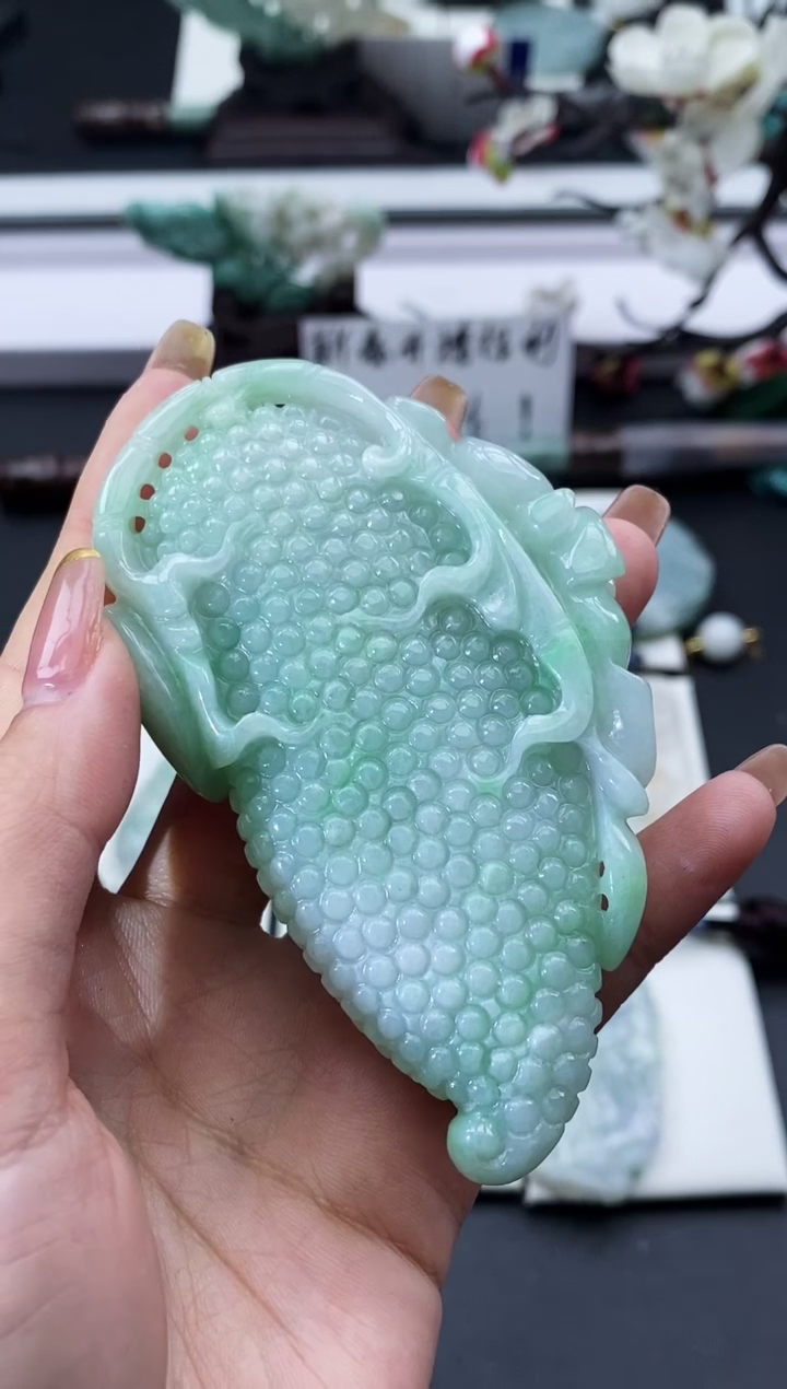 【闪购商品】翡翠吊坠(不含链)未镶嵌天然缅甸翡翠A货