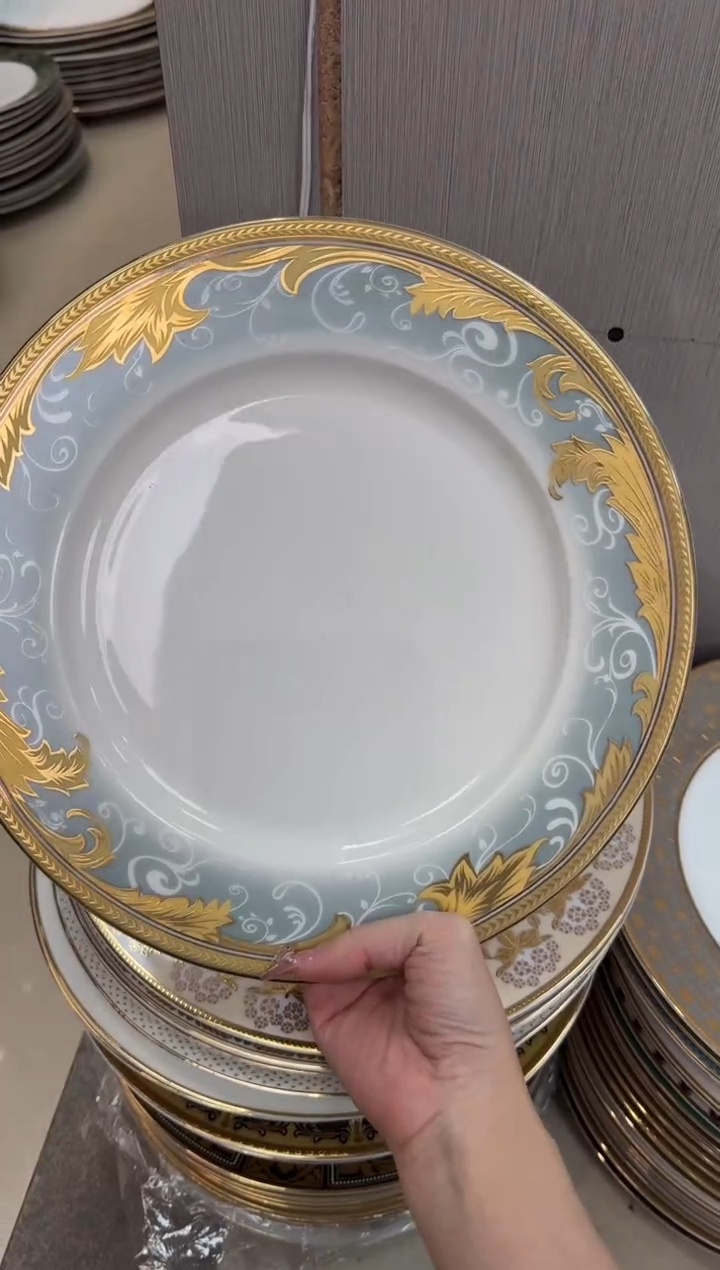 【闪购商品】瓷片10.5英寸平盘福利款 微瑕