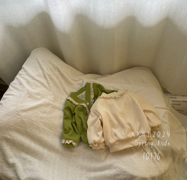 小熊妮女童春装甜美洋气宝宝外套休闲外套外出服10176