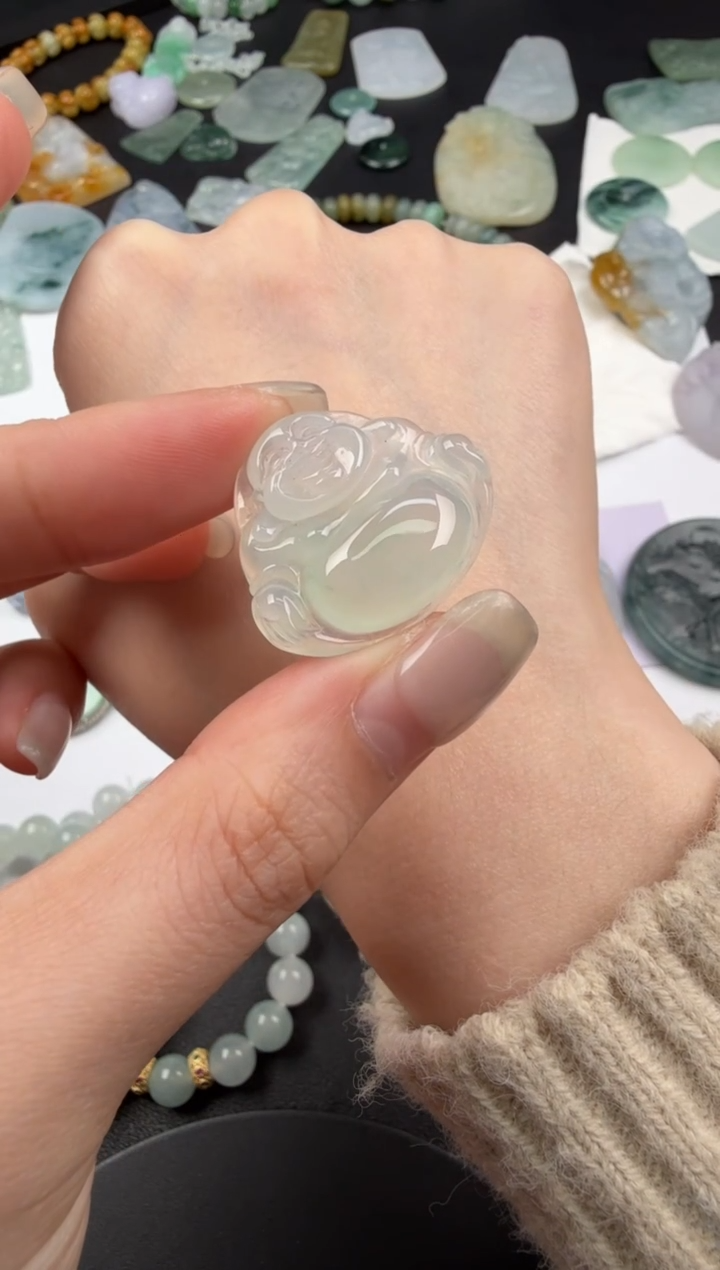 吊坠(不含链)未镶嵌翡翠翡翠饰品-168