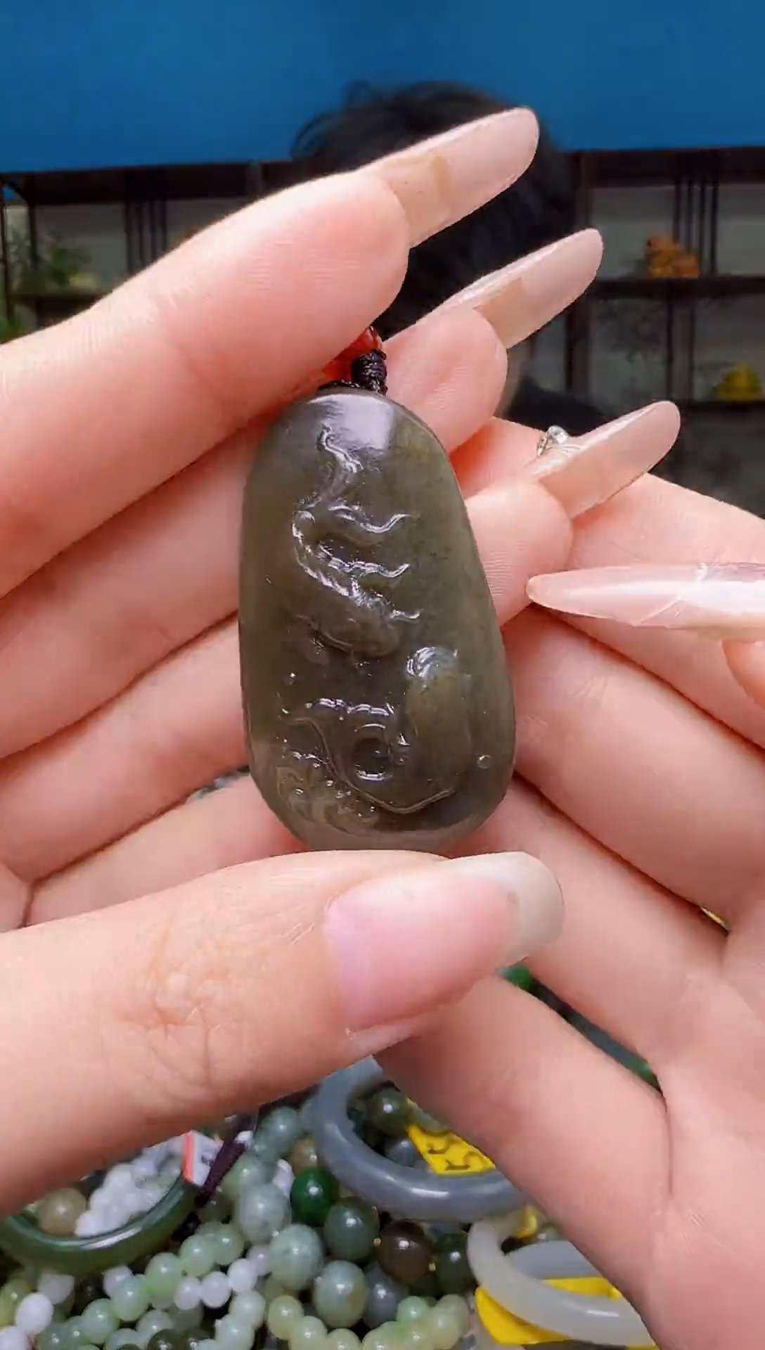 颈饰未镶嵌和田玉1