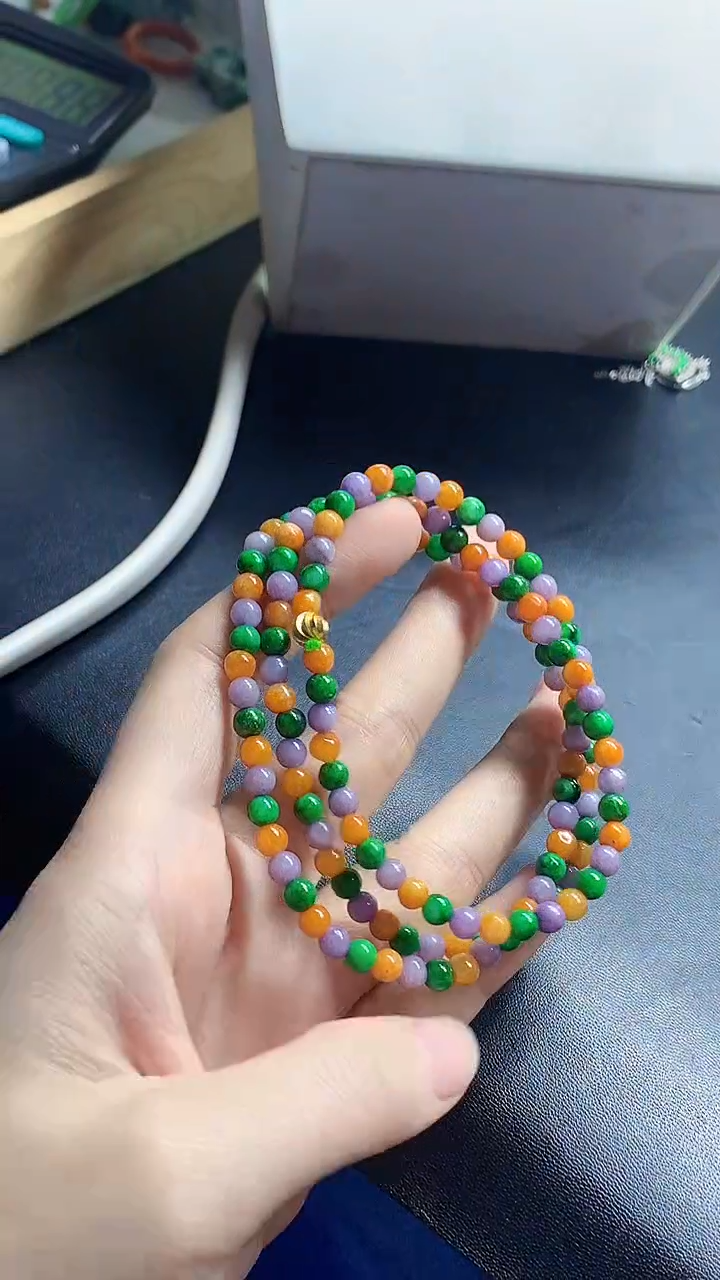 颈饰未镶嵌翡翠天然缅甸a货翡翠