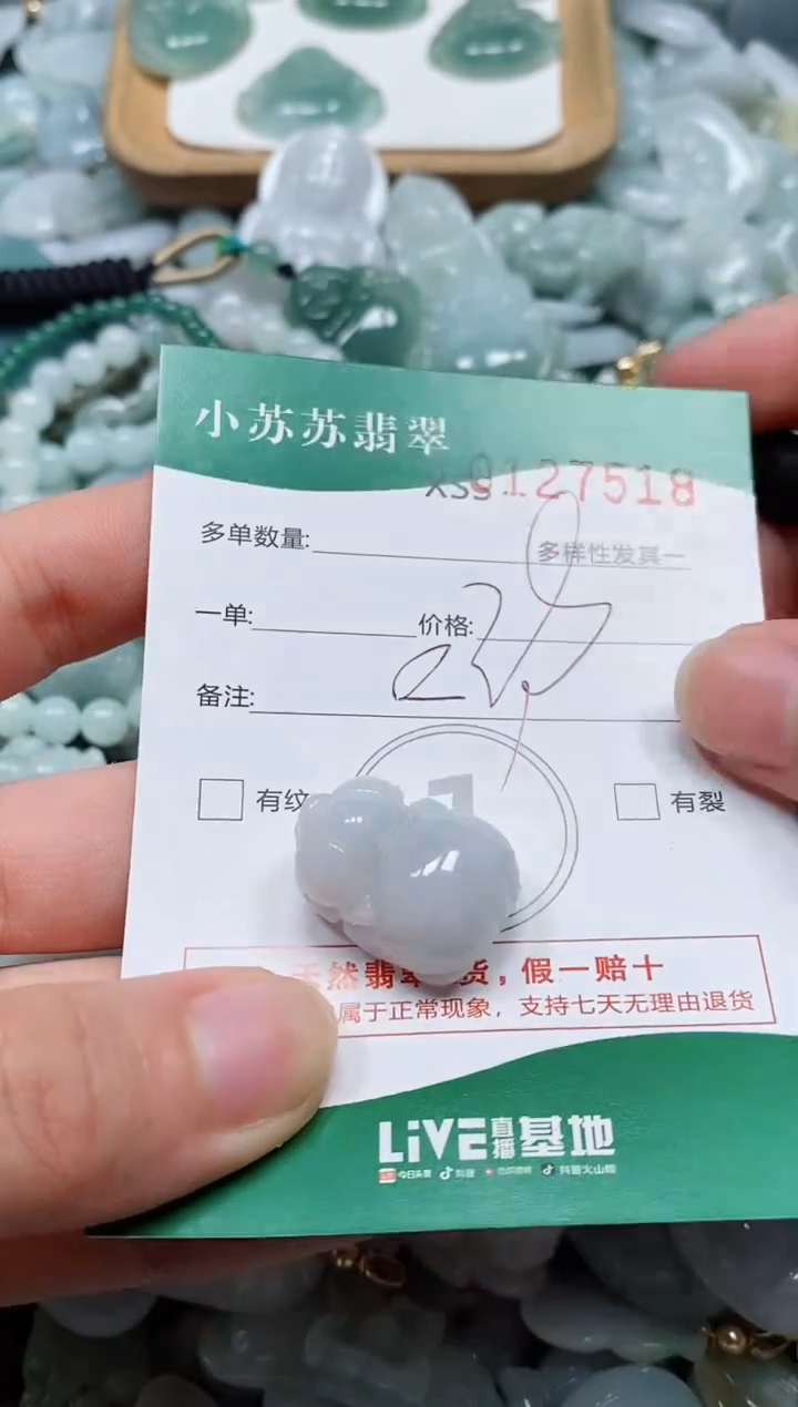 翡翠未镶嵌颈饰闪购商品0127518