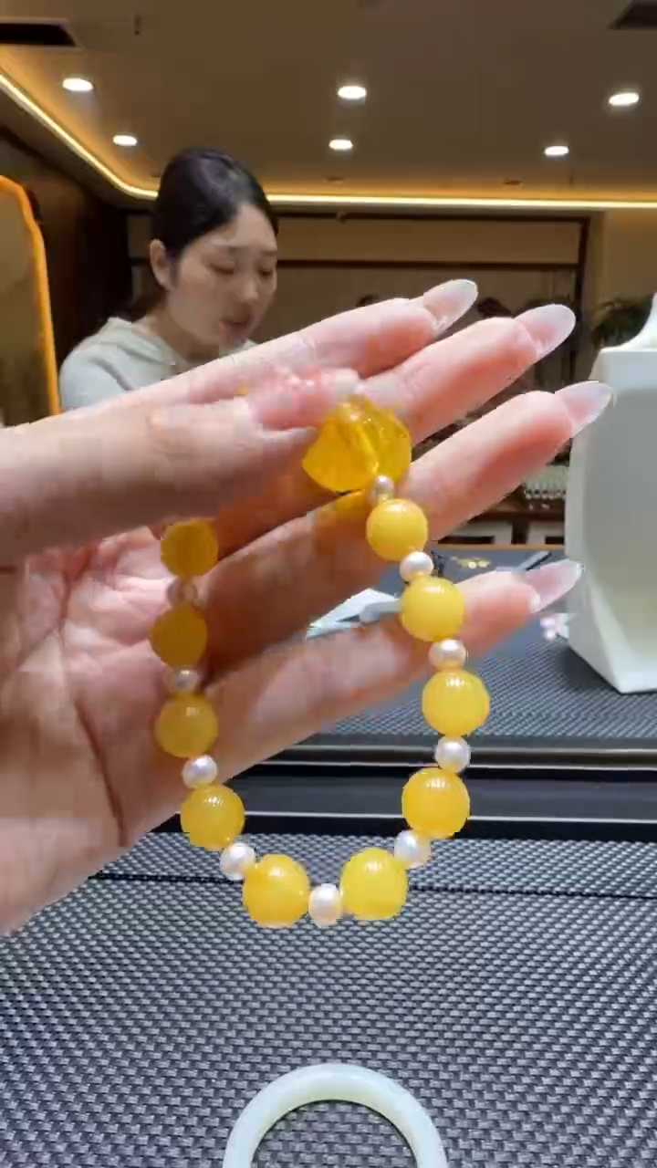 琥珀颈饰未镶嵌手串（多样性，发一）