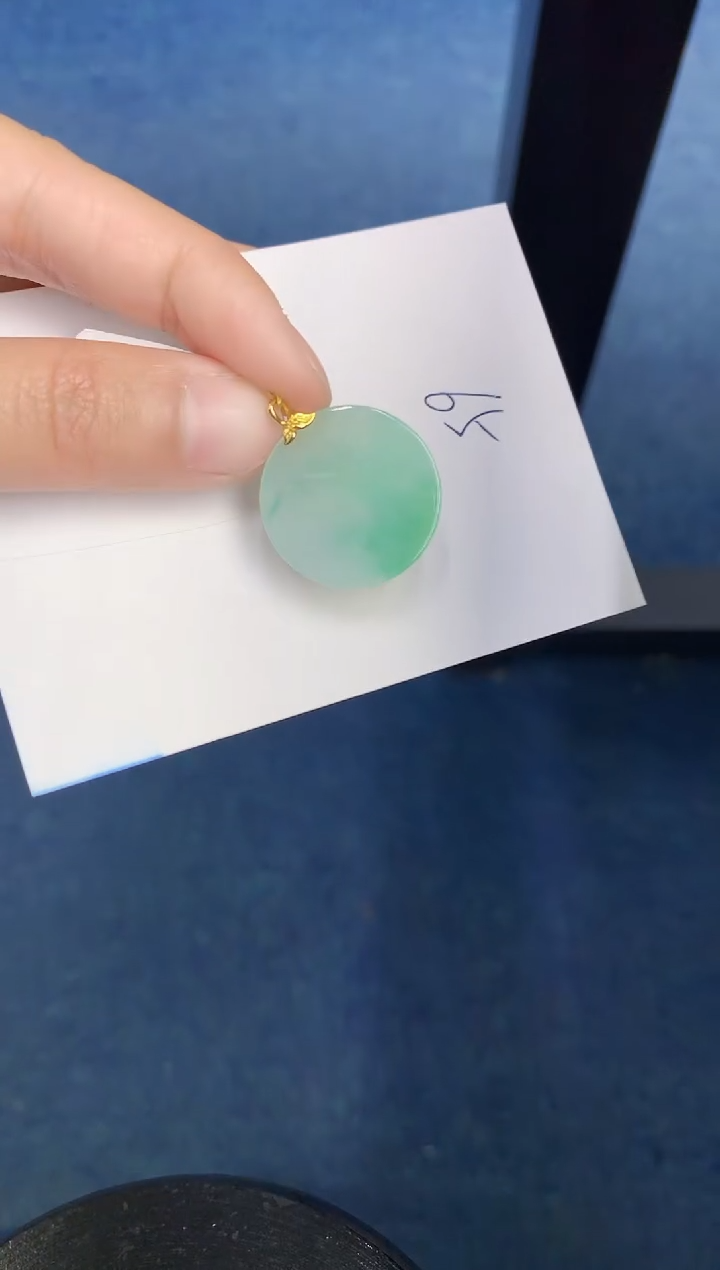 【闪购商品】翡翠颈饰18K金镶嵌000000000