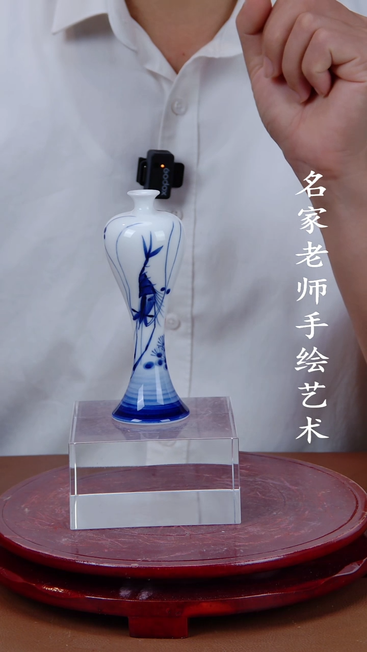 瓶景德镇手工手绘陶瓷摆件1