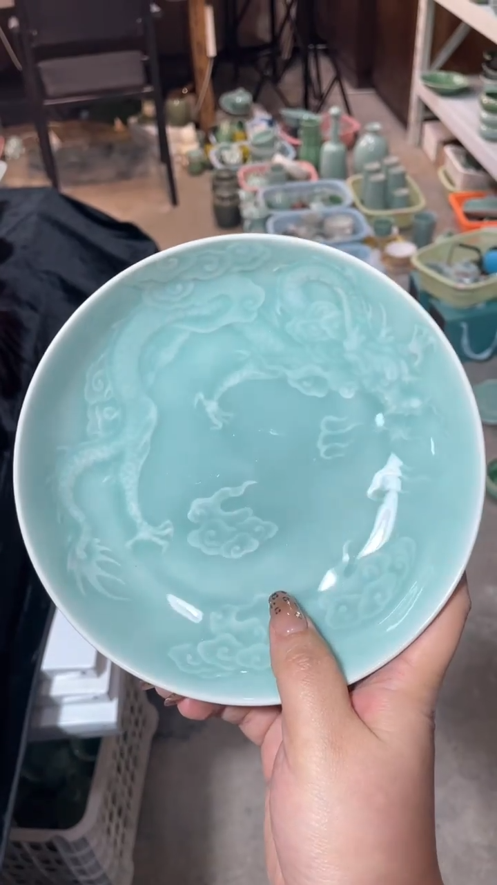 【闪购商品】特价福利 微瑕 慧仙青瓷