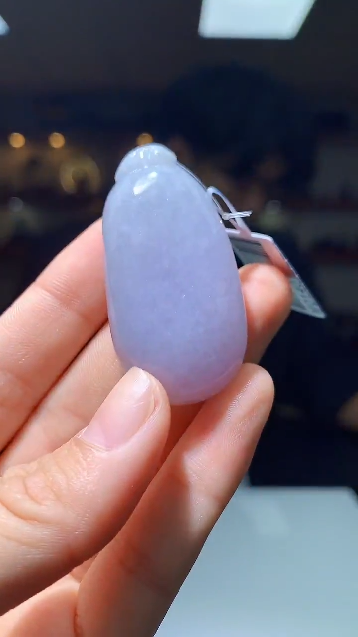 定制翡翠未镶嵌1087hm-毛货挂件15