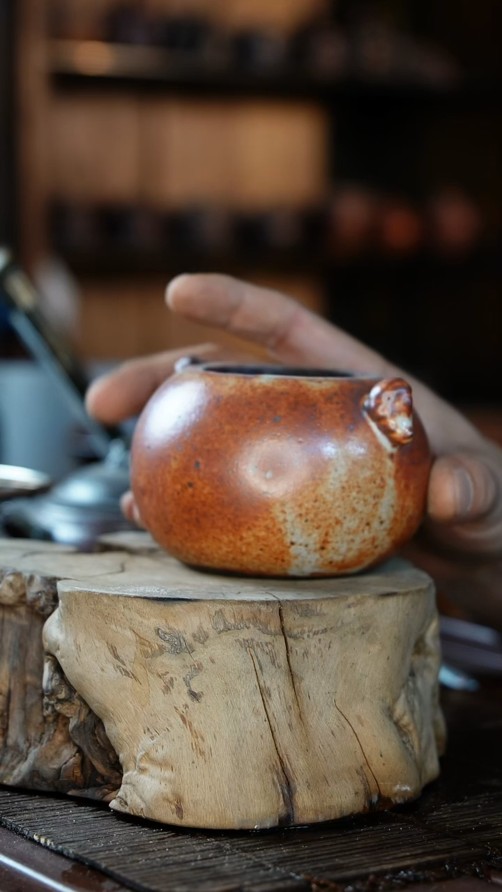 紫砂全手工西施香炉