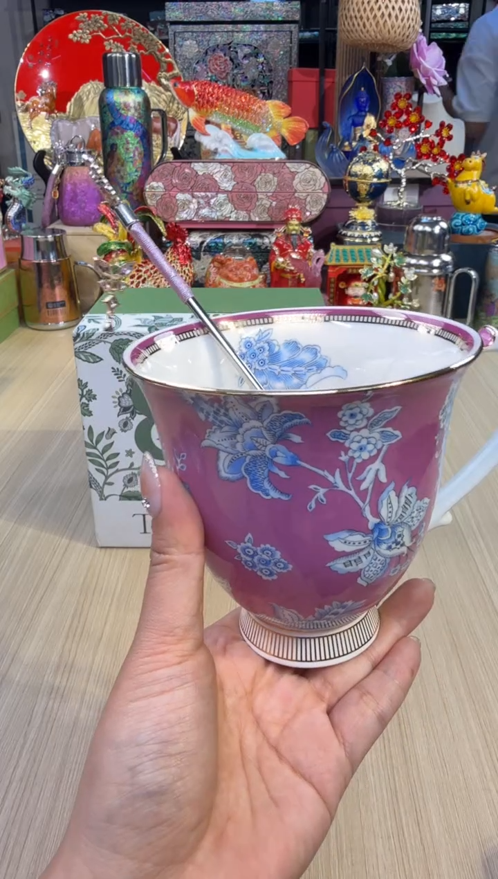 245瑰宝锦绣马克杯-浅紫