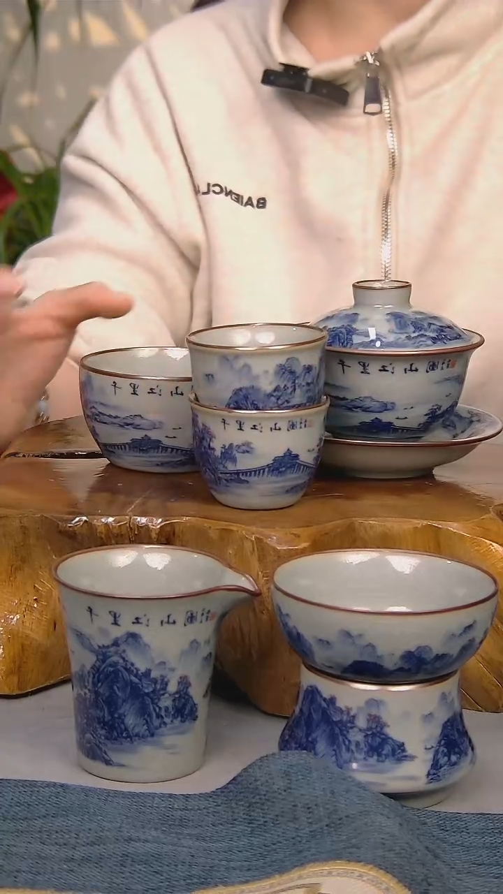 【闪购商品】简装家用款6件套 陶瓷家用茶具系列