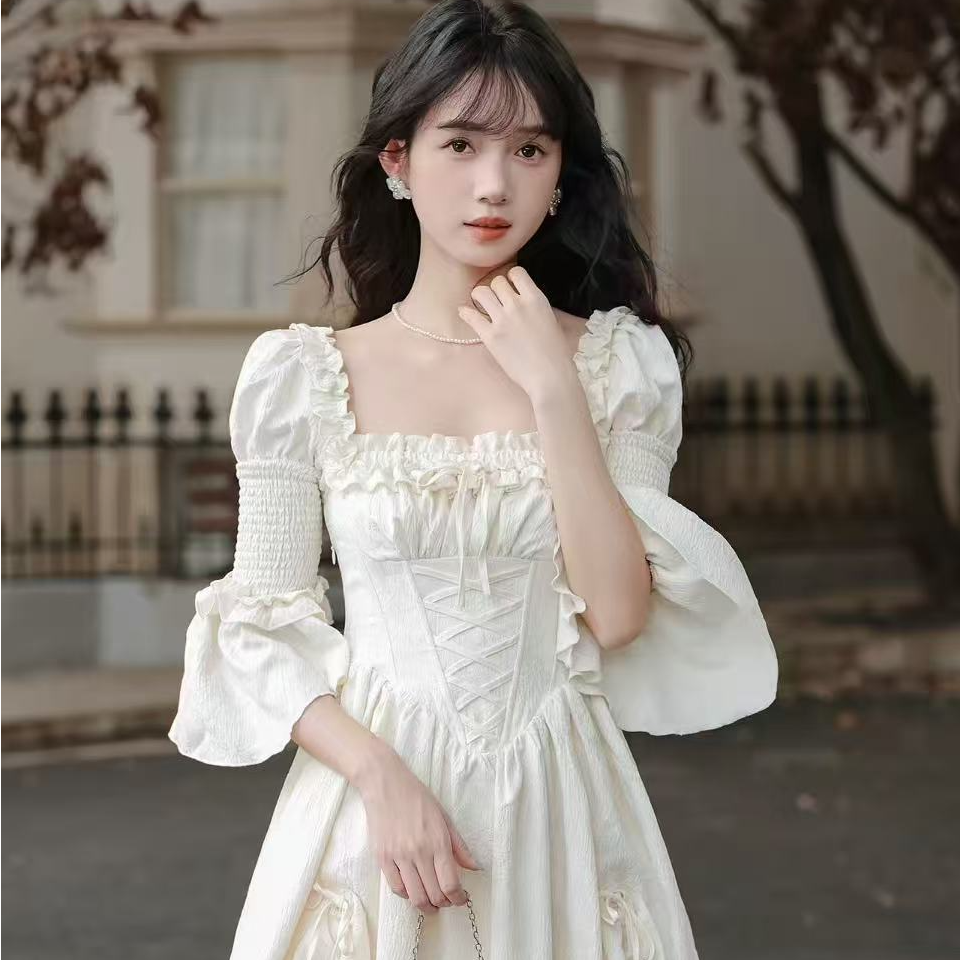 【901-1000】漫素时尚长裙高贵连衣裙