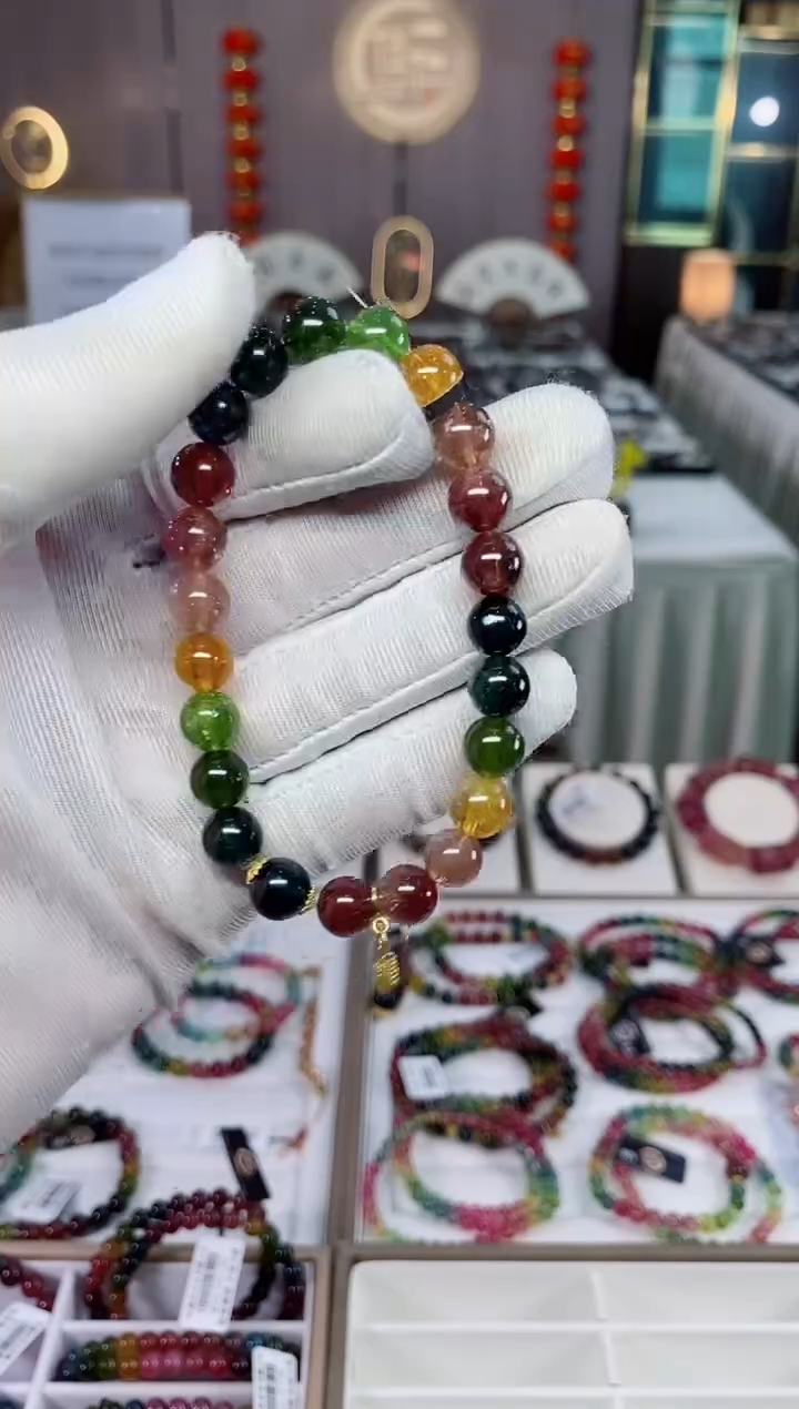 单圈手串未镶嵌碧玺（多样性发一条）xion