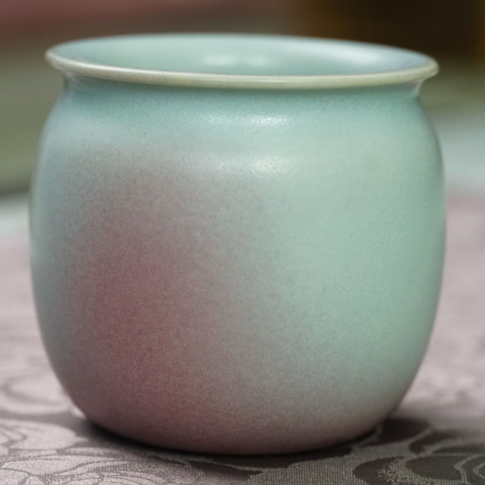 203号原矿钧瓷主人杯孤品收藏级纯手工