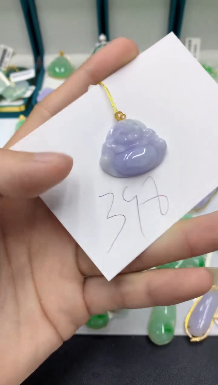 【闪购商品】翡翠颈饰18K金镶嵌翡翠