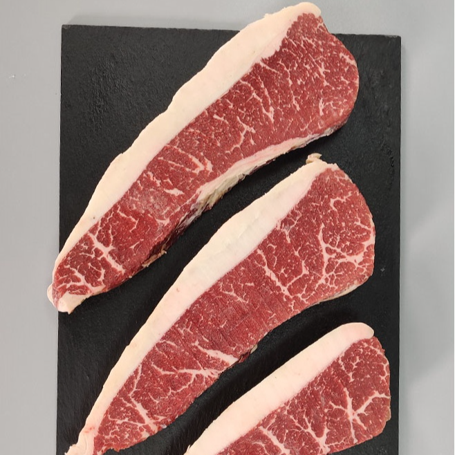 原切牛排伊牧唯爵澳洲M3+谷饲300天臀腰肉盖/小西冷牛排1000g原切牛排