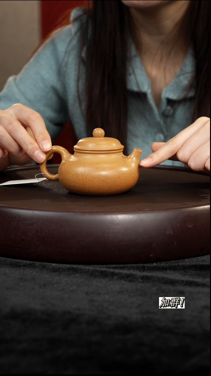 茶壶紫砂FH007039黄金段容天150c