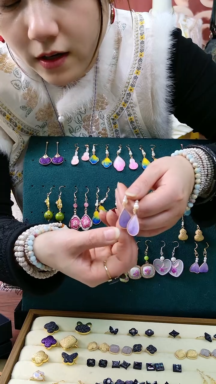 纯铜合金琉璃非遗口罩