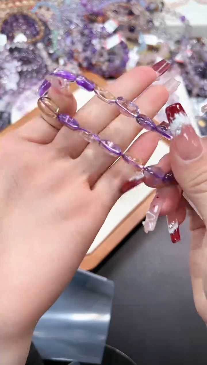 【闪购商品】水晶手串未镶嵌58p多样性发其一/1条默认微瑕