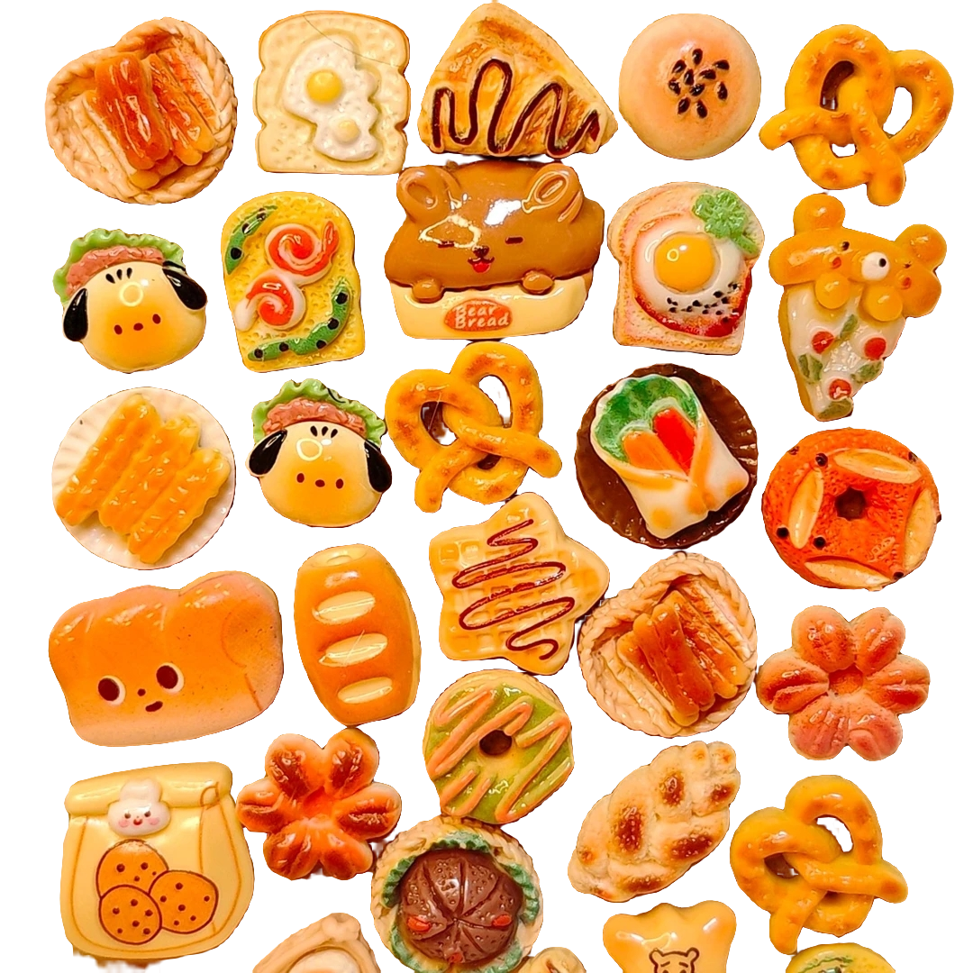 【直播间补米链接】食物微缩模型树脂配件diy