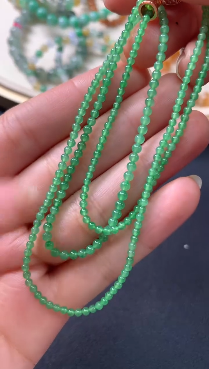 【闪购商品】翡翠项链未镶嵌Z278|7800