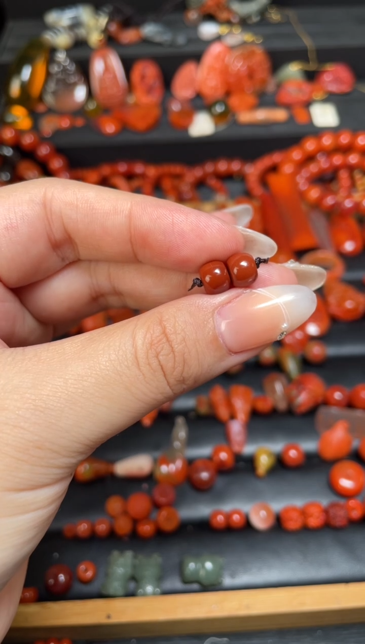 未镶嵌45南红玛瑙配饰