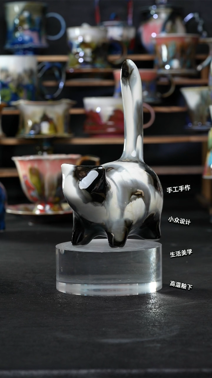 设计师款景德镇森涩手创陶瓷（食品级）545