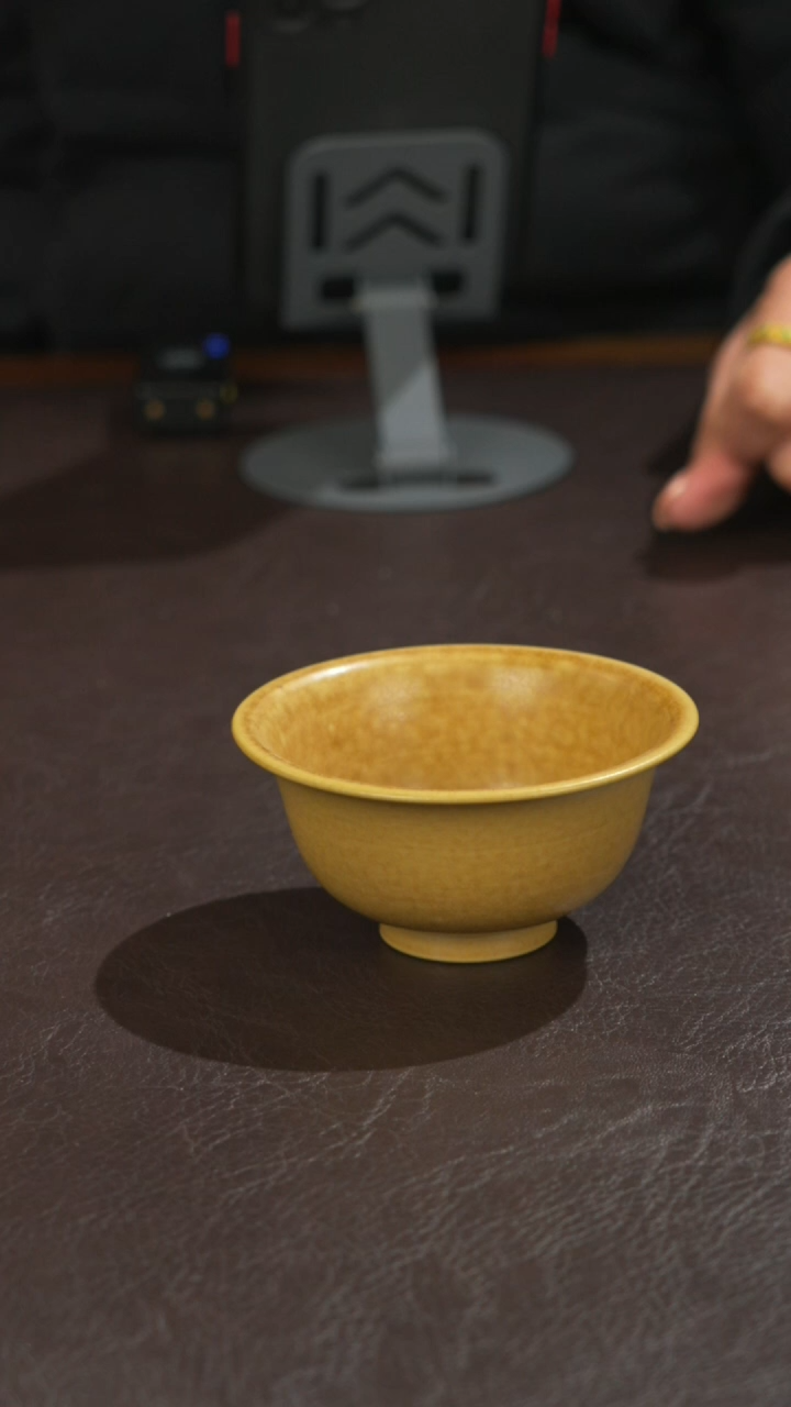 瓷星**海瓷 宣宝汝瓷原矿原釉手工作品