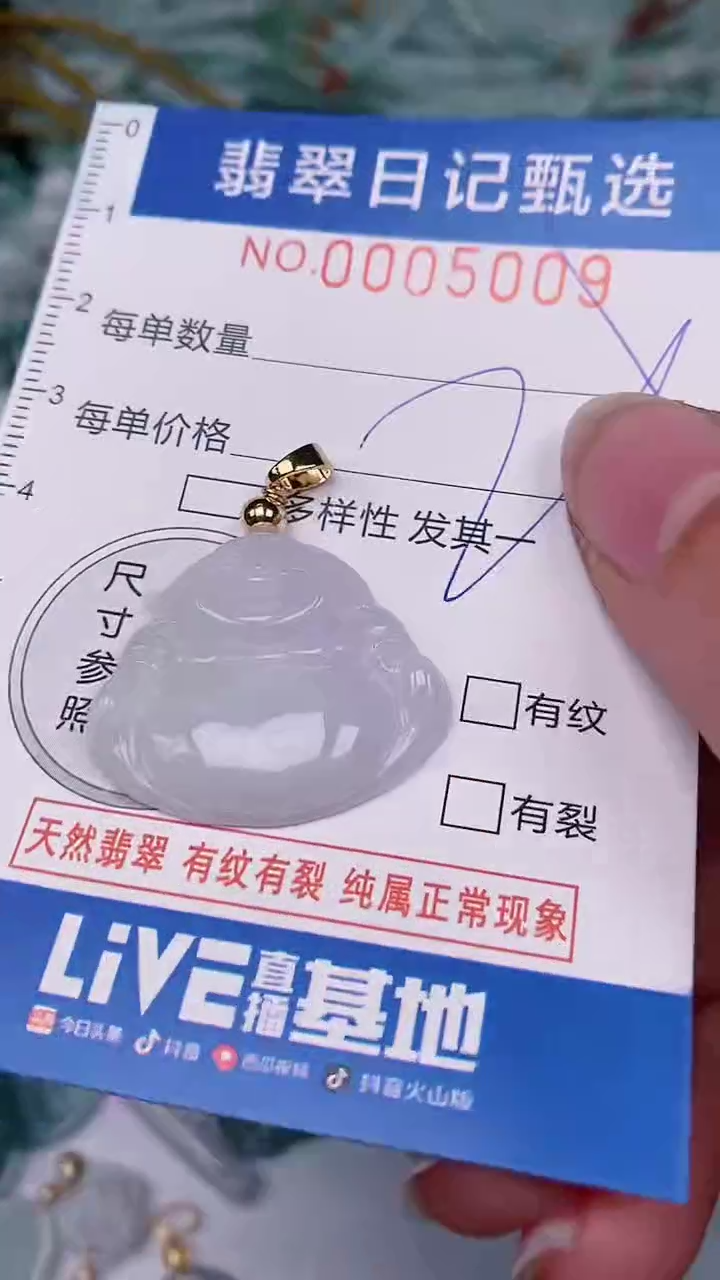 【闪购商品】翡翠颈饰未镶嵌00005009