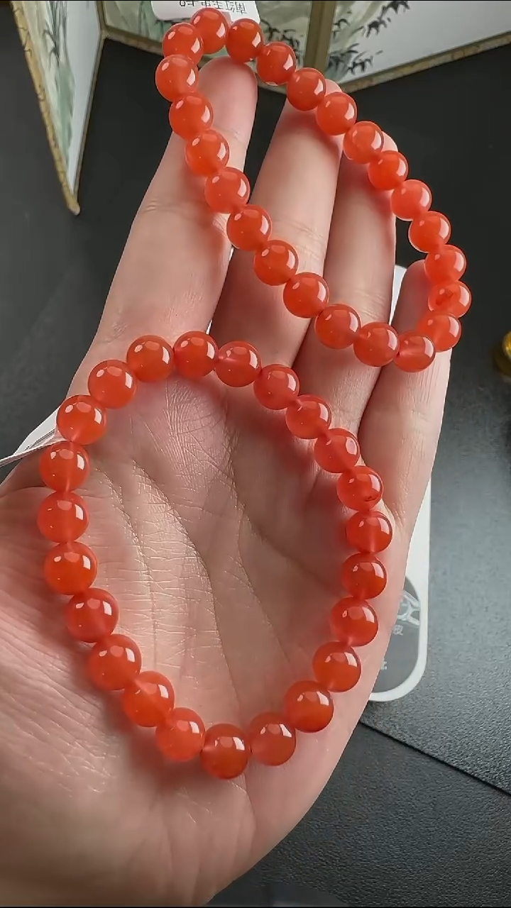 【闪购商品】南红玛瑙手串未镶嵌WY0213112多样性发一